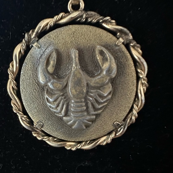 Anson Pewter Vintage “Cancer” Necklace - Picture 2 of 5